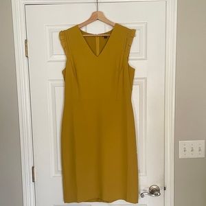 Ann Taylor Women’s Sheath V Neck Lined Dress Sz 10 NWT